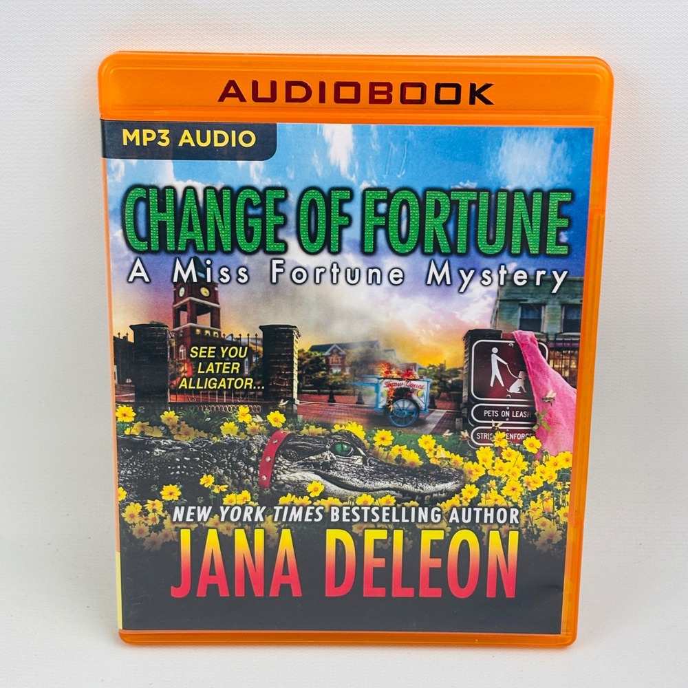Change of Fortune Miss Fortune Series Mystery Audiobook Jana DeLeon MP3 CD
